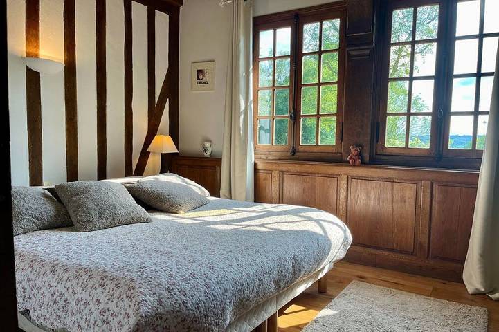 Gîte pour 8 personnes, avec sauna et jardin, animaux acceptés à Le Breuil-en-Auge - 3