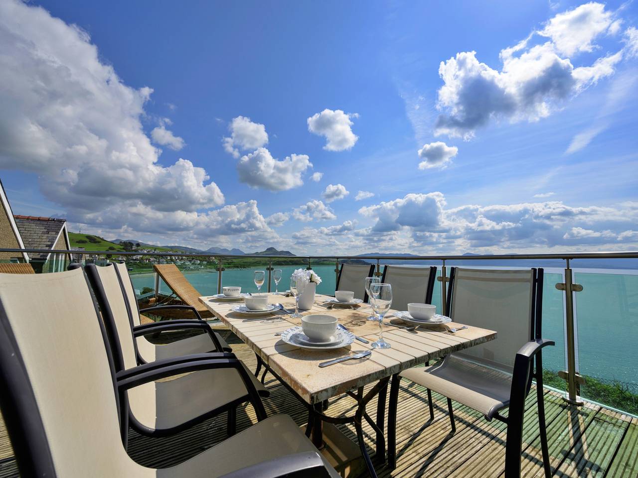Wunderschönes Haus mit Blick auf die Cardigan Bay in Criccieth, Gwynedd