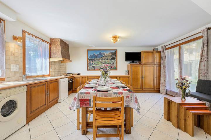 Ganze Wohnung, Chalet Pascal 9 in Valloire – Komfort für 9 Personen, 3 Schlafzimmer, ruhige Lage in Valloire, Region Saint-Jean-de-Maurienne