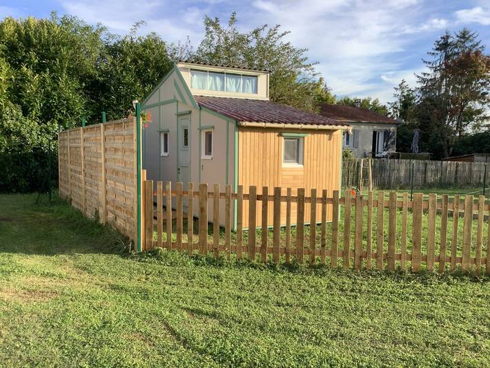 Gîte pour 2 personnes, avec jardin
