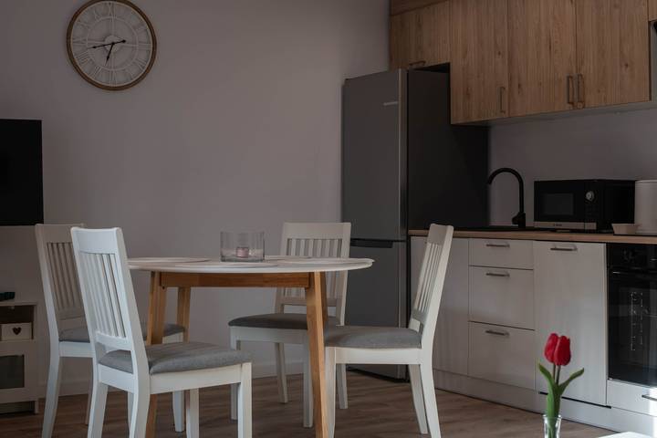 Appartement de vacances pour 4 personnes, avec jardin