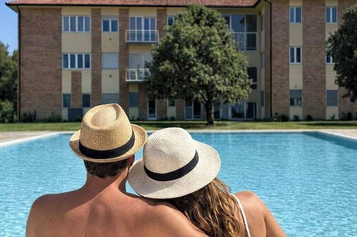 Ferienwohnung für 4 Personen, mit Pool und Terrasse, mit Haustier - 1