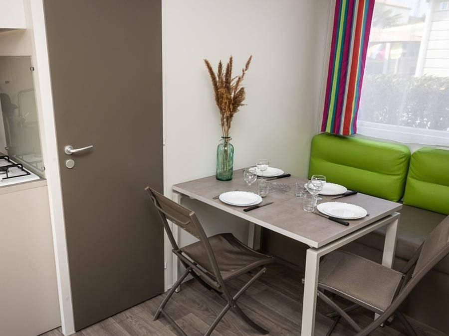 Camping La Prairie  - Mobilhome 4 personnes - Mh2 Grand Confort 24 m² in Saint-Hilaire-de-Riez, Vendée