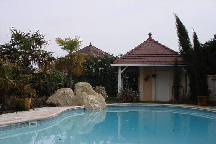 Maison de vacances pour 9 personnes, avec Jacuzzi ainsi que Terrasse et Jardin à Magny-le-Hongre