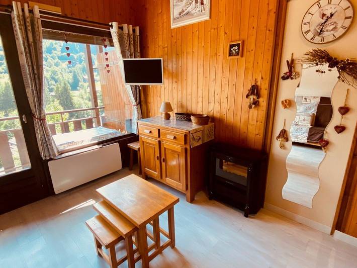 Ganzes Studio, Studio für 4 Personen mit Garage nahe Pisten in La Clusaz, Annecy und Umgebung