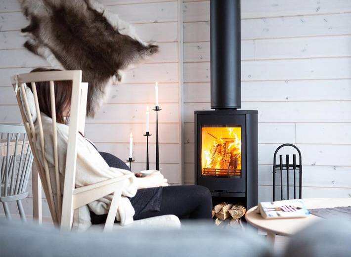 Ferienhaus für 2 Personen, mit Ausblick und Sauna sowie Terrasse, mit Haustier in Nordschweden - 4