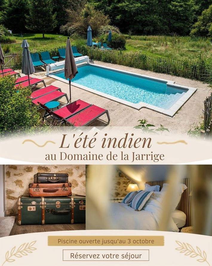 Maison d’hôte pour 5 personnes, avec Jacuzzi et Terrasse ainsi que Jardin et Piscine