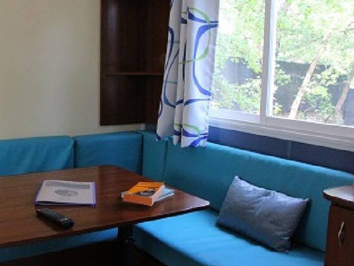Camping Le Devancon - Mobilheim 4 personen - Grand Confort Sun Roller 1. Generation 4 Pers. in Peynier, Mittelmeerküste (Frankreich)