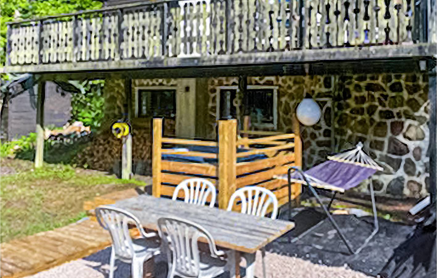 Feriehus for 5 personer med have in Skane