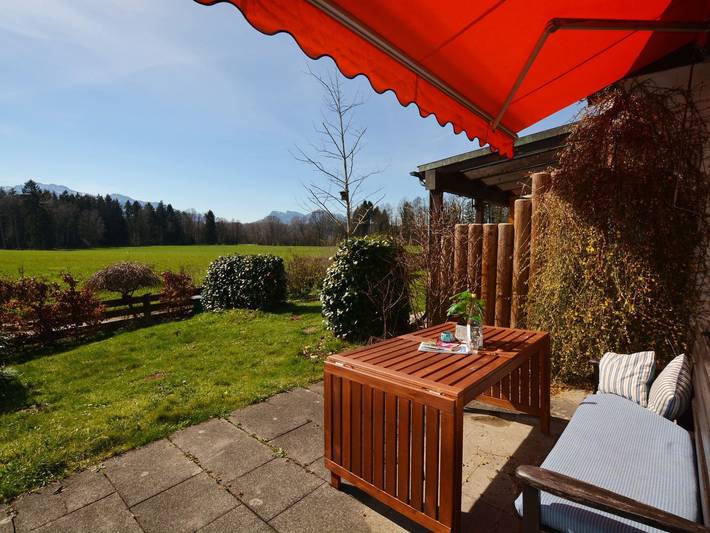 Ferienhaus für 4 Personen, mit Terrasse und Garten sowie Ausblick in Prien am Chiemsee