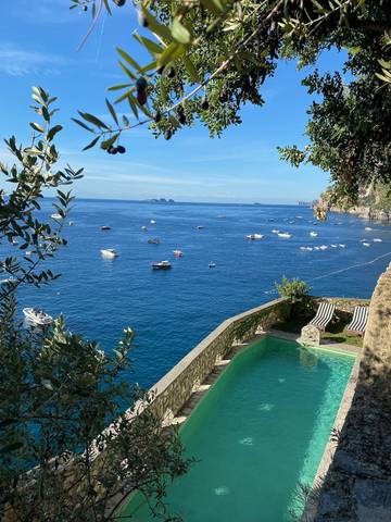 Villa für 4 Personen, mit Garten und Terrasse sowie Pool in Positano
