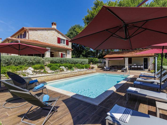 Ferienhaus für 14 Personen, mit Garten in Tar-Vabriga - 4