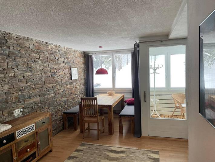 Vakantiewoning voor 6 personen, with tuin and uitzicht as well as uitzicht op het meer in Warth