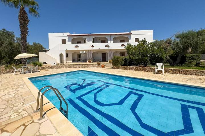 Hel studio-lejlighed, Studio for 4 personer med balkon in Maruggio, Taranto-bugten