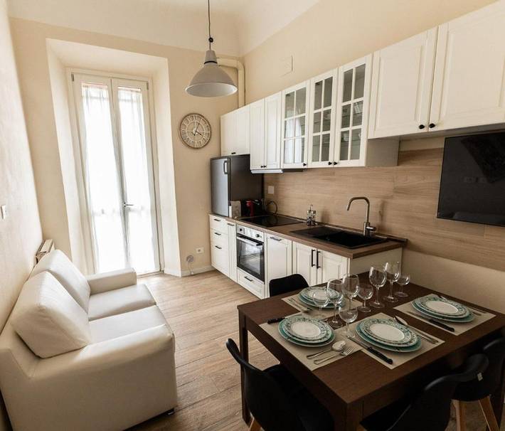 BnB für 4 Personen, mit Balkon und Ausblick in Florenz