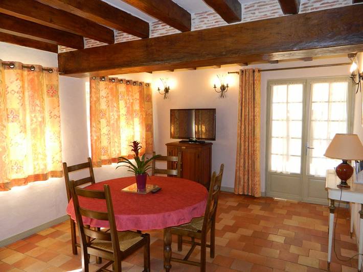 Gîte pour 4 personnes, avec jardin à Lussault-sur-Loire - 2