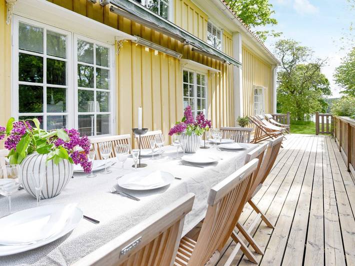 Ferienhaus für 12 Personen, mit Seeblick und Terrasse, mit Haustier in Gullspang - 4