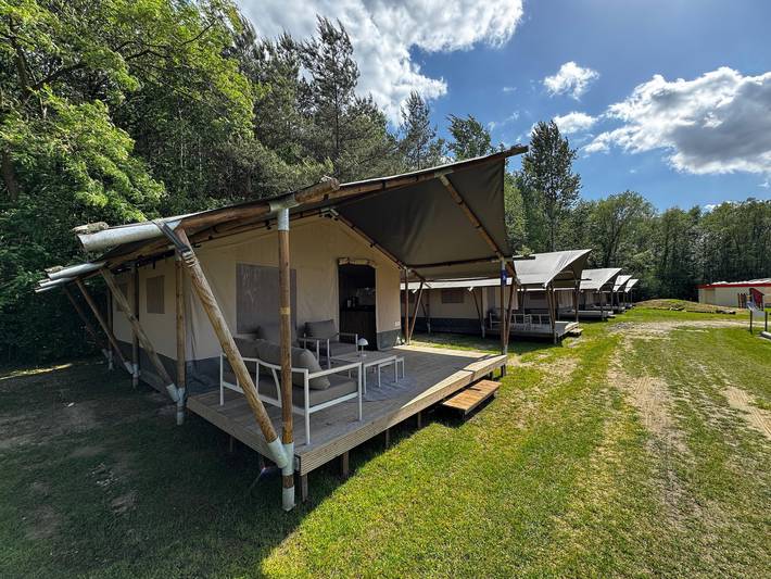 Camping voor 6 personen, met balkon/terras en terras in Limburg