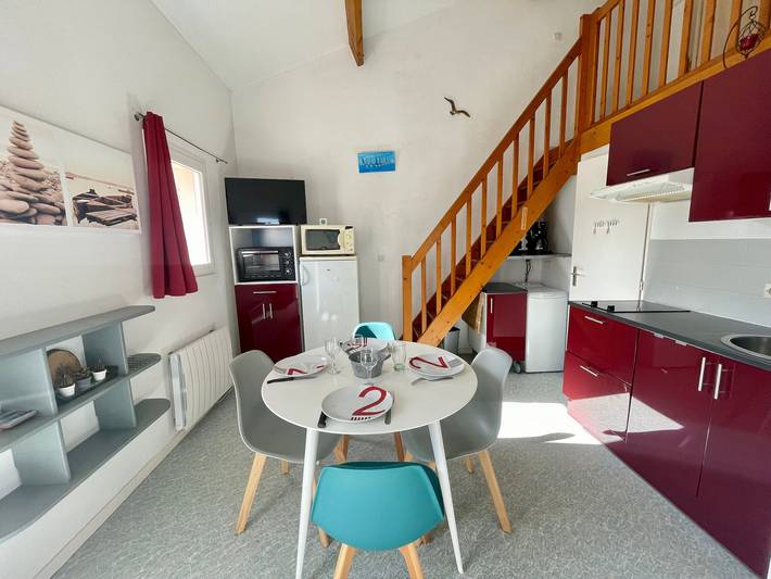 Location de vacances pour 4 personnes, avec terrasse et piscine dans Plage des Dunes (Bretignolles-sur-Mer) - 4