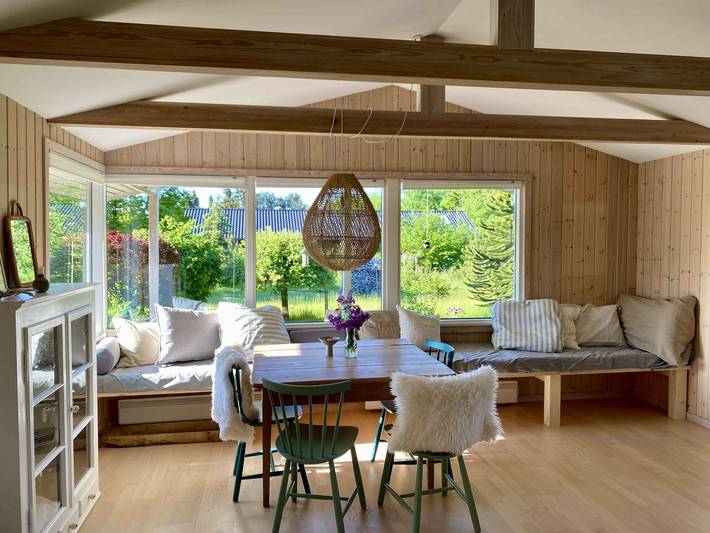 Ferieudlejning for 6 personer, med have og terrasse i Hundested