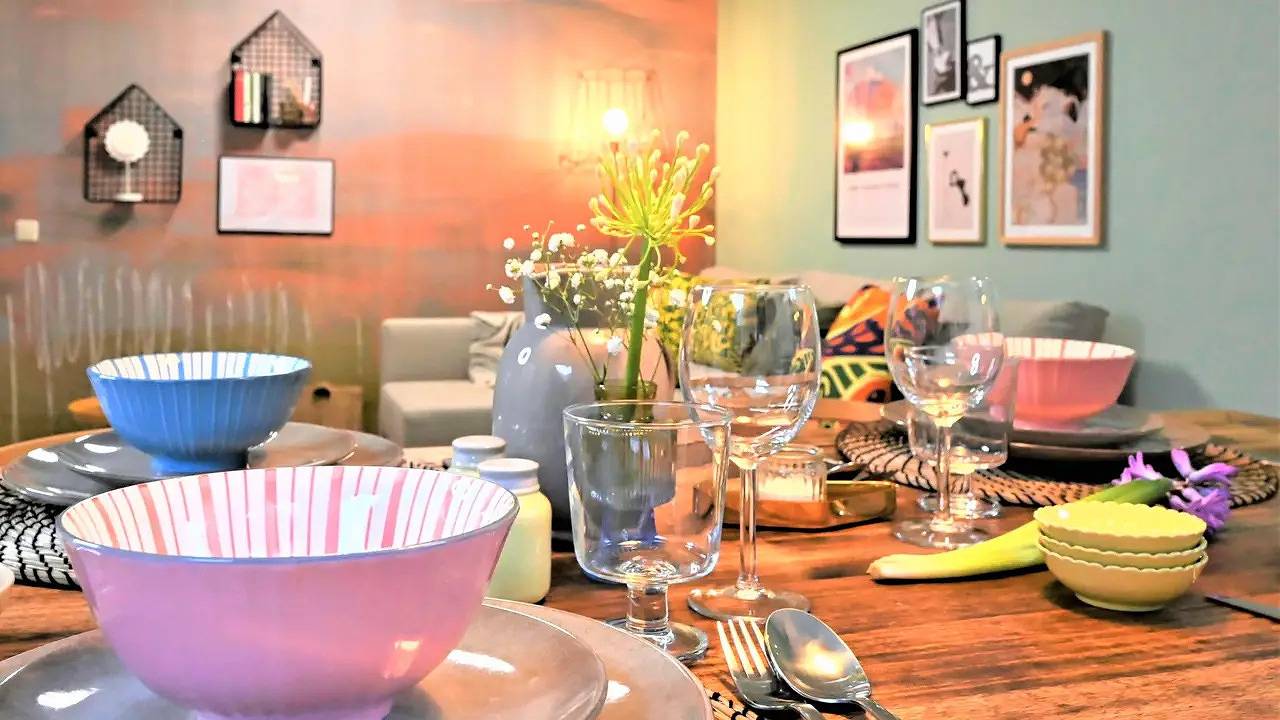 Geheel vakantieappartement, Vakantieappartement voor 4 personen met tuin in Trebur, Zuid-Hessen