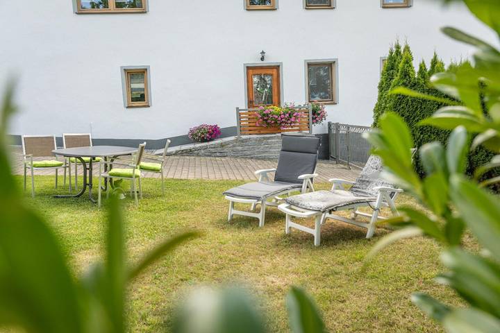 Ferienwohnung für 2 Personen, mit Balkon und Balkon/Terrasse sowie Sauna