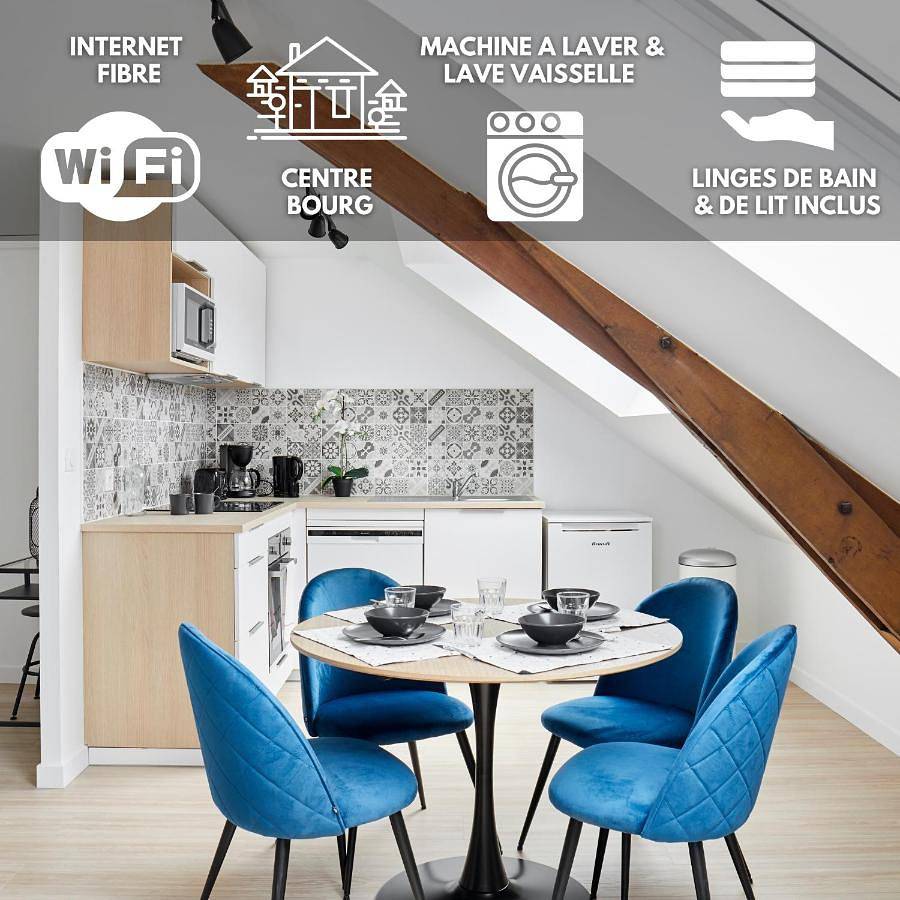 Appartement entier, One-Bedroom Apartment in Saint-Mars-la-Jaille, Vallée de la Loire