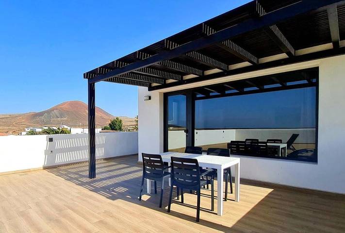 Maison d’hôte pour 8 personnes, avec piscine ainsi que vue et jardin dans Lajares - 3