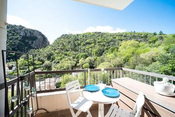 Gîte pour 3 personnes, avec balcon à Amélie-les-Bains-Palalda
