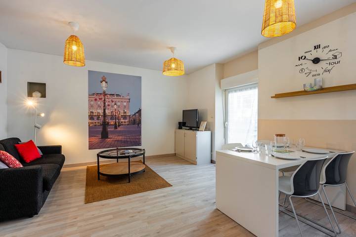 Appartement de vacances pour 4 personnes, avec Terrasse et Jardin