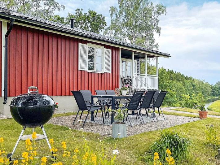 Ferienhaus für 6 Personen, mit Terrasse und Sauna