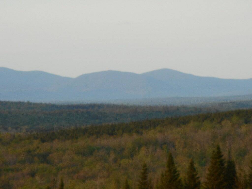 Post and beam cabin with king and bunk in Piscataquis County