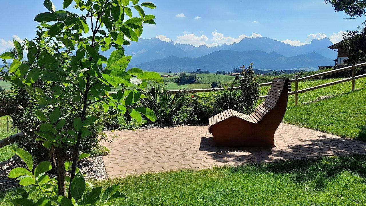 Ganze Ferienwohnung, Ferienwohnung für 4 Personen (69 m²) in Hopferau in Hopferau, Bayerisch Schwaben