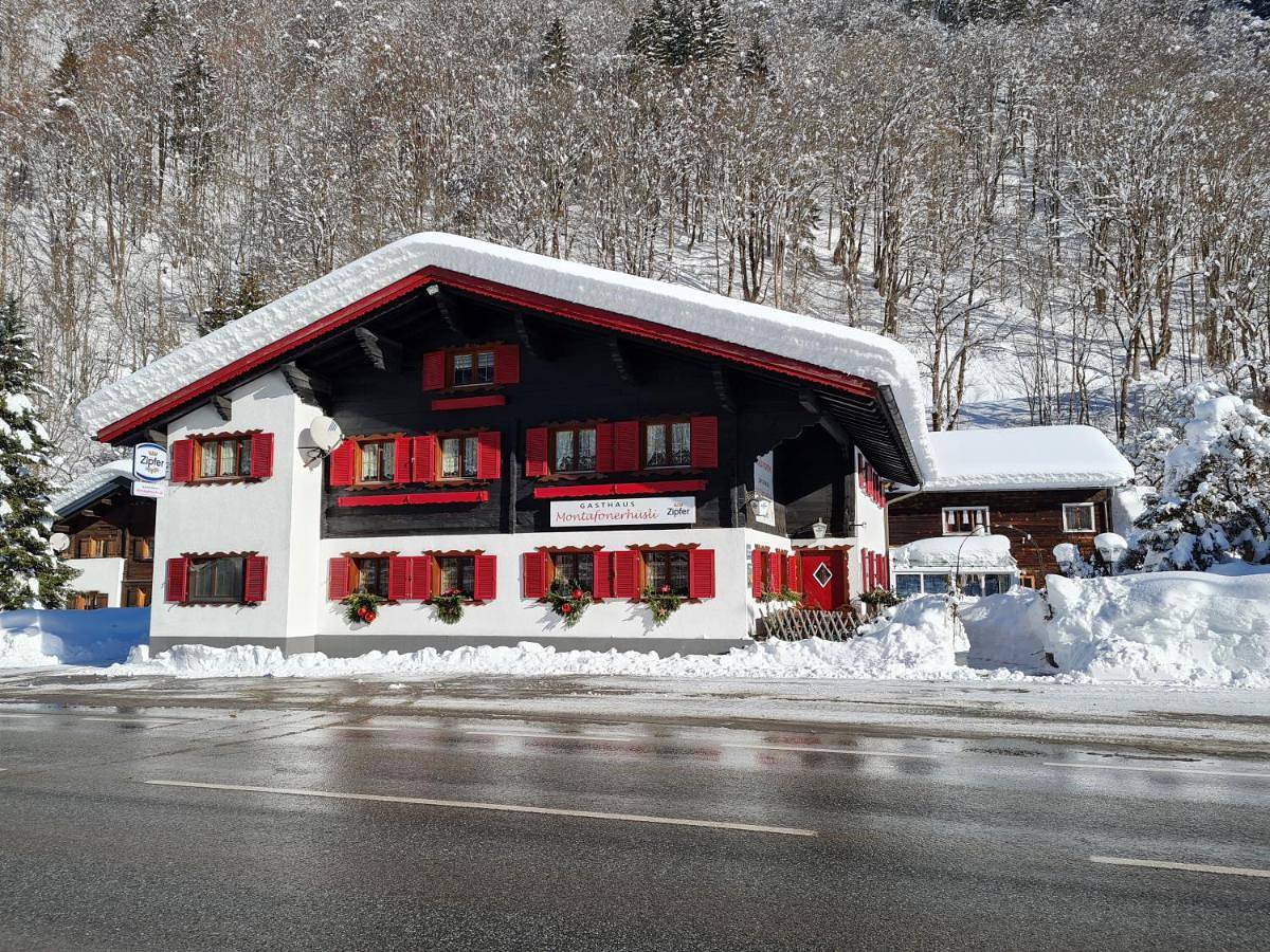 Gasthaus Pension Montafonerhüsli in Sankt Gallenkirch, Massif de Verwall