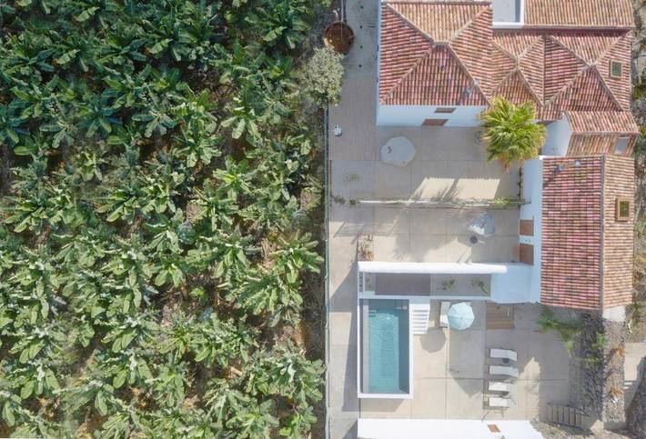 Casa rural para 2 personas, con piscina además de vistas y jardín en Los Silos - 2