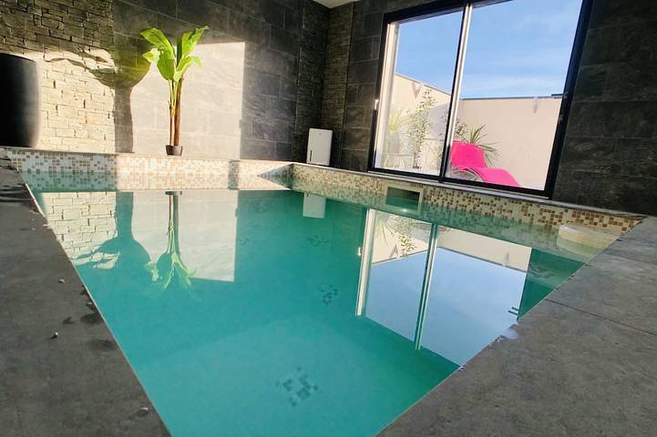 Ferienhaus für 2 Personen, mit Whirlpool und Terrasse - 1