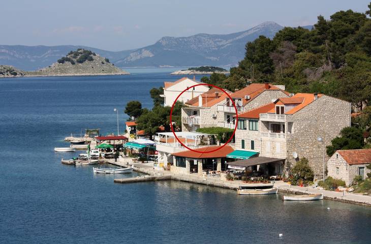 Zimmer mit Terrasse und Meerblick Pomena, Mljet S-4929-a in Pomena, Mljet