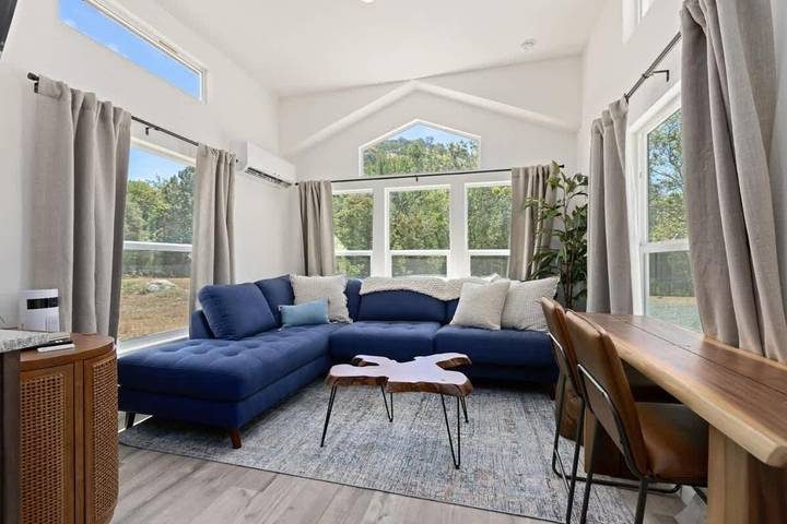 Maison de vacances pour 2 personnes, avec jardin ainsi que vue sur le lac et terrasse dans Sequoia National Park