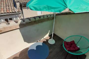 Gîte pour 3 personnes, avec terrasse, animaux acceptés à Bourg-Saint-Andéol