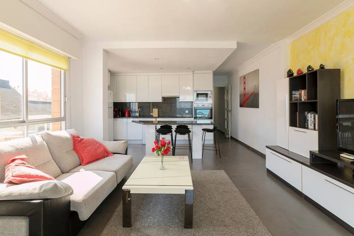 Ganze Wohnung, Penthouse Ferienwohnung auf Los Locos B mit Meerblick, Wlan, Klimaanlage und Terrasse in Cala del Palangre (Torrevieja), Torrevieja