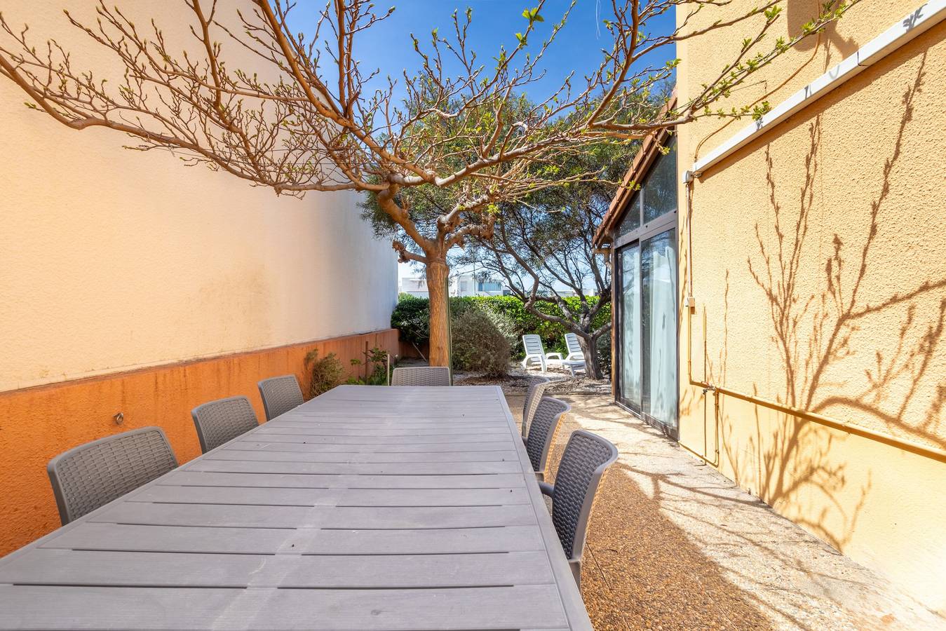 Villa 'Maison 4 Chambres Fb112' mit privater Terrasse, Wlan und Klimaanlage in Le Barcarès, Côte d'Améthyste