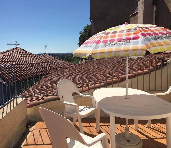 Maison d’hôte pour 3 personnes, avec terrasse et vue, animaux acceptés à Béziers - 3