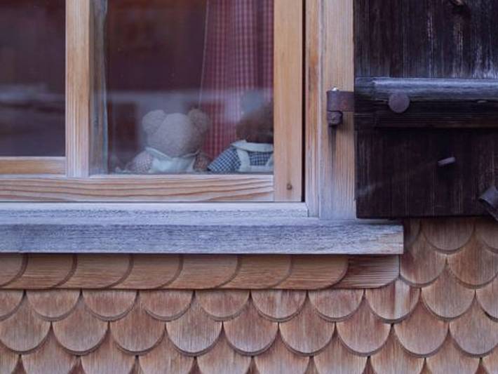 Denkmalgeschütztes Haus im idyllischen Mellau - Nazes Hus - Doppelzimmer Hangspitze in Bregenzerwald (Vorarlberg), Mellau
