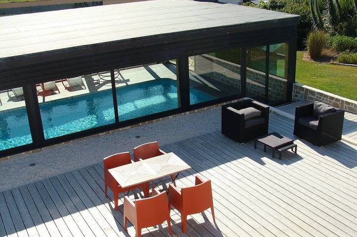 Appartement de vacances pour 6 personnes, avec jardin et piscine