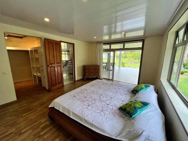 Maison de vacances pour 6 personnes, avec jardin ainsi que vue et piscine