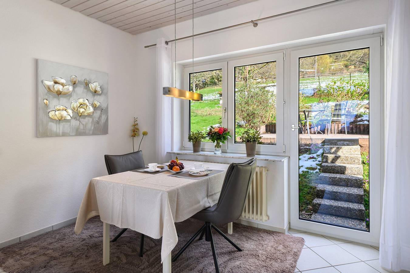 Vakantiehuis 'Häusle' met panoramisch uitzicht, privéterras, overdekt balkon en wifi in Lipburg, Badenweiler