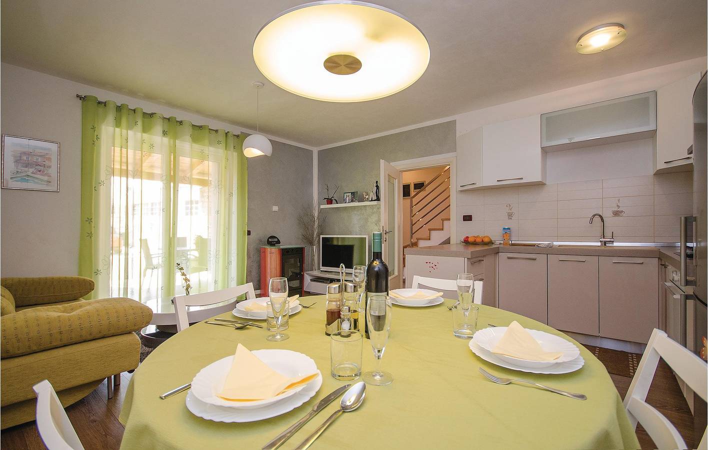 Ferienhaus für 4 Personen mit Terrasse in Rovinjsko Selo, Rovinj und Umgebung