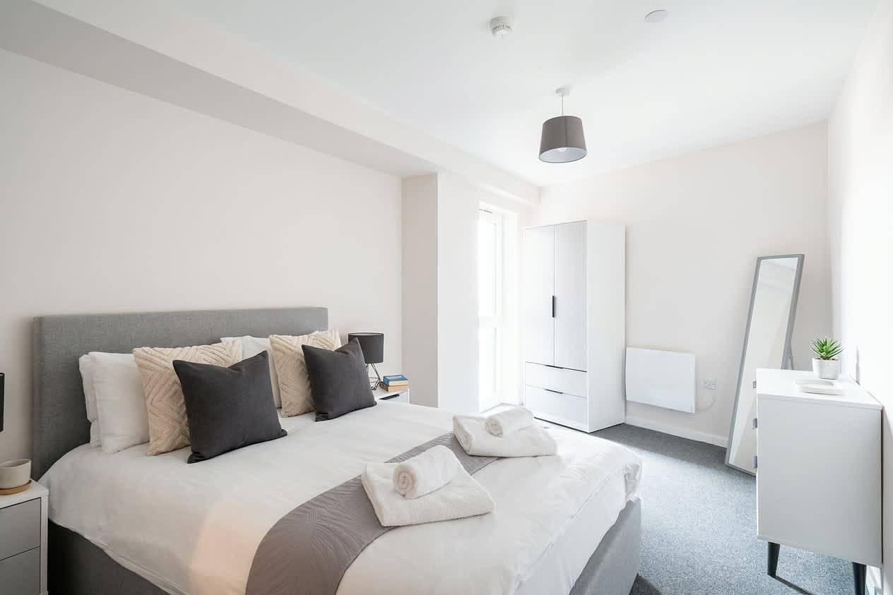 Ganze Wohnung, Bright Contemporary 2Bed Apartment in Manchester in Manchester, Greater Manchester