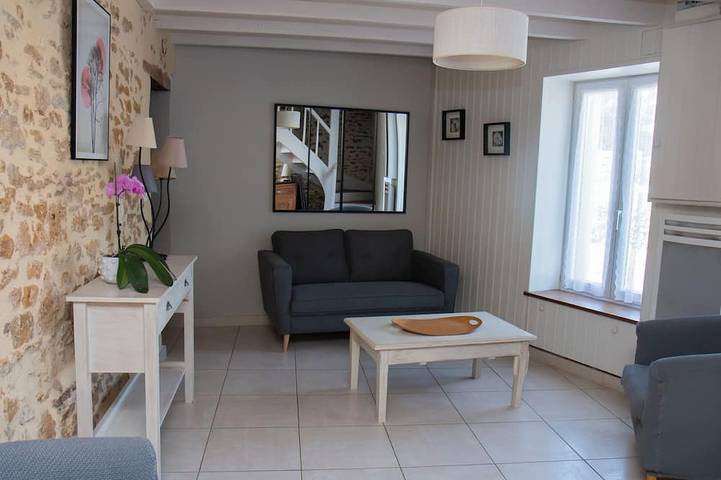 Gîte pour 6 personnes, avec terrasse et jardin à Moutiers-sur-le-Lay