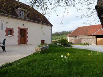 Chambre d’hôte pour 2 personnes, avec jardin dans l' Aube